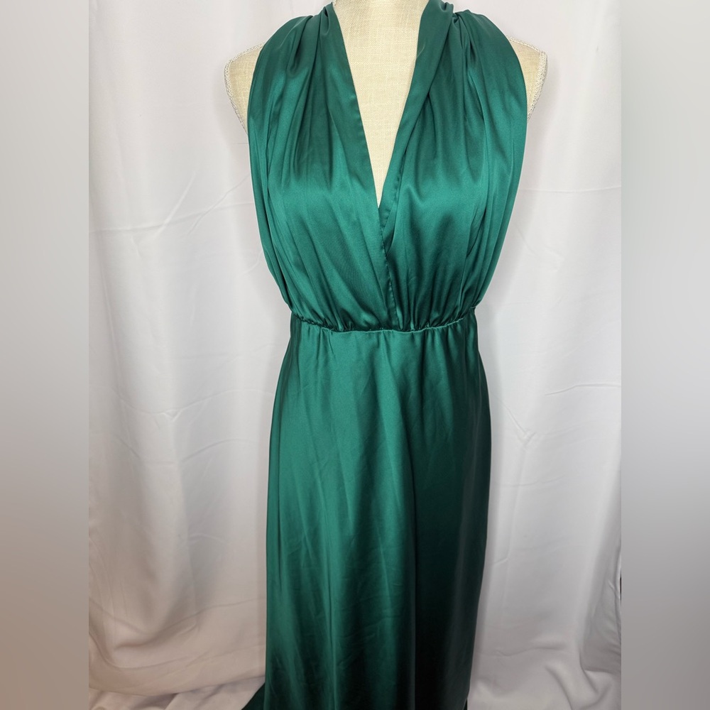 Enme infinity long dress green